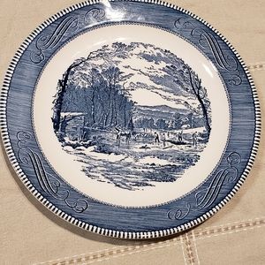 Ceramic vintage plate